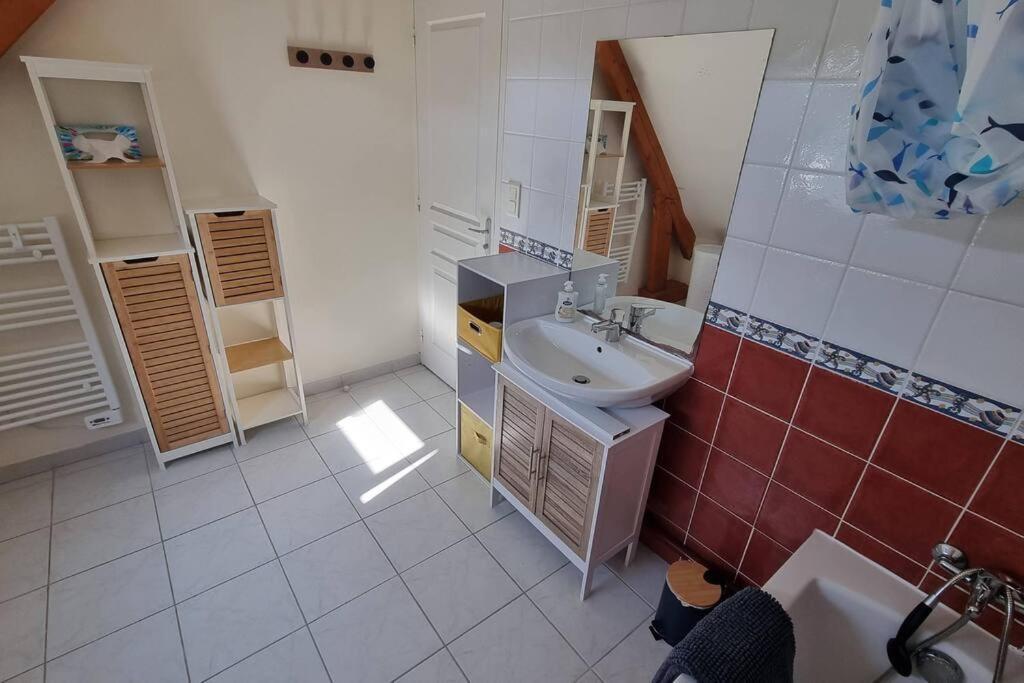 Maison De Famille Situee A Saint-Molf. Kültér fotó